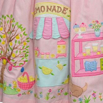 Cotton Kids    Strawberry Fields Lemonade Stand Dress