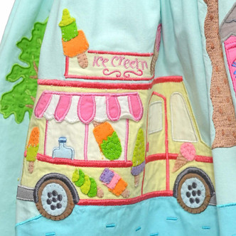Cotton Kids    Ice Cream Dreams Ice Cream Truck Dress