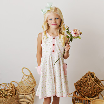 Swoon Baby by Serendipity       Bows N Berries Bliss Bow Pocket Dress - size 7