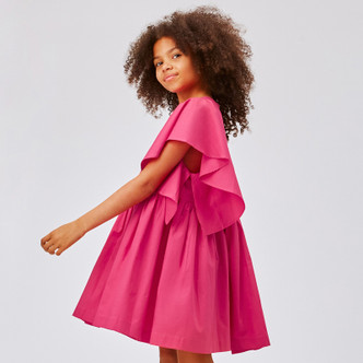 Molo                         Christiana Butterfly Sleeve Dress - Bright Rose