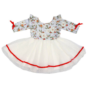 Be Girl Clothing Deck The Halls Snow Dress - size 3T
