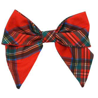 Be Girl Clothing                                       Good Tidings Classic Bow - Red Plaid