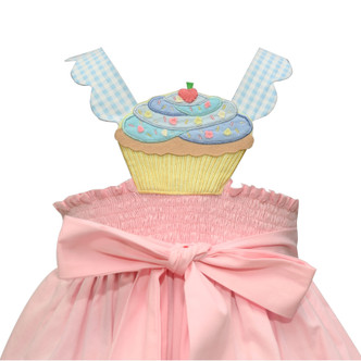 Cotton Kids    Tea Party Cupcake Back Dress