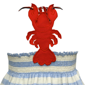 Cotton Kids    Under The Sea Lobster Applique Dress