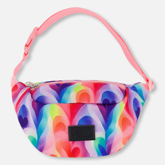 Deux Par Deux               Paparazzi Girls Rainbow Heart Crossbody Bag