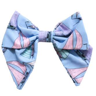 Be Girl Clothing                 Ahoy Matey Classic Bow - Ahoy Matey **PRE-ORDER**