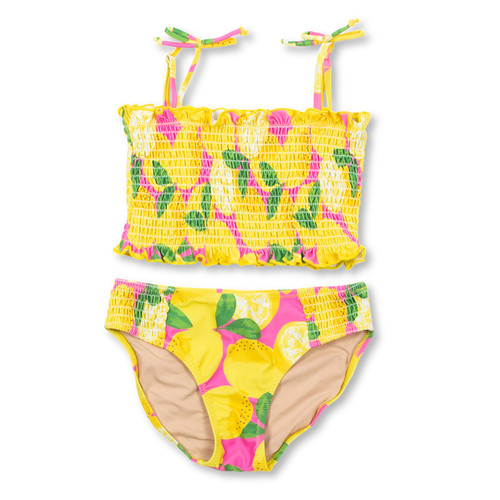 Shade Critters  Summer Lemonade 2pc Smocked Bikini Swimsuit