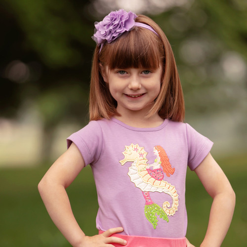 Lemon Loves Lime                  Mermaid Melody Tee - Orchid