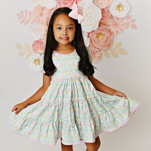 Swoon Baby by Serendipity            Spring Ditsy Floral Dainty Dress