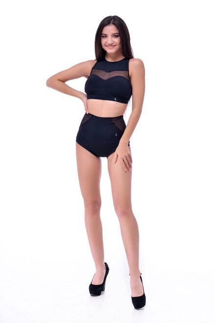 Pole Dance Shorts Emerald Black