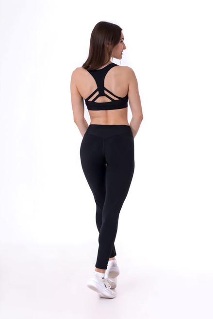 Pole Dance Leggings Donna Black