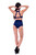 Workout Shorts Jasper Indigo