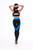 Yoga Leggings Ella Black-Blue