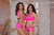 Shorts Natalie Hot Pink - poleshorts, polewear, polegear, sportshorts