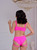 Avery polewear top hot pink, polewear, poledance clothing, polecroptop, sporttop, sport bra, sport top