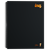 INQ Spiral Notebook – 8.5" x 11" College Ruled, 190 Pages (Black)