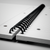 INQ Spiral Notebook – 8.5" x 11" College Ruled, 190 Pages (Black)