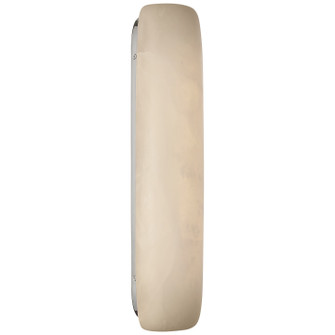 Formosa LED Wall Sconce in Alabaster and Polished Nickel (268|KW 2670ALB/PN)