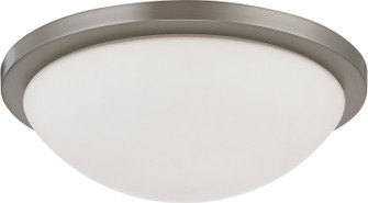 Button LED Flush Mount in Brushed Nickel (72|62-1043)