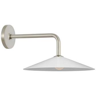 Ponce LED Wall Sconce in Polished Nickel (268|AL 2030PN-WG)