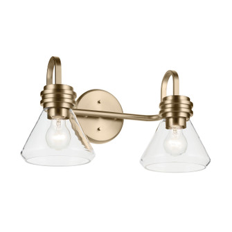 Farum Two Light Bath in Champagne Bronze (12|55154CPZCLR)