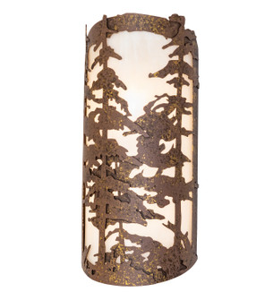 Tall Pines Two Light Wall Sconce in Pompeii Gold (57|274297)