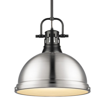 Duncan One Light Pendant in Matte Black (62|3604-L BLK-PW)