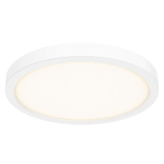 Delta One Light Flush Mount in White (429|CFLEDR18-CC-V-WH)