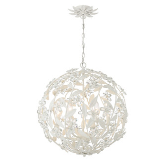 Marselle Six Light Pendant in Matte White (60|MSL-316-MT)