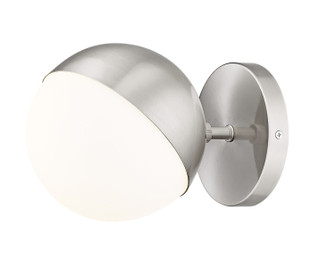 Realm Sphere One Light Wall Sconce in Brushed Nickel (224|7517-1S-BN)