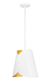 Salone One Light Pendant in Matte White (224|1951P11-MW)