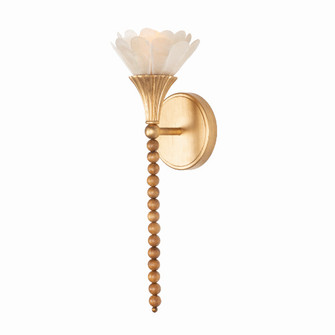FLORA One Light Wall Sconce in Modern Gold (33|525322MG)