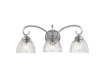 Audra Three Light Vanity in Chrome (62|6952-BA3 CH-CLR)