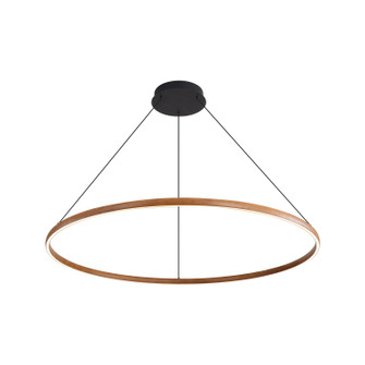 Veritas LED Chandelier in Walnut (62|5460-59 WA)
