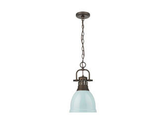 Duncan One Light Pendant in Rubbed Bronze (62|3602-S RBZ-SF)