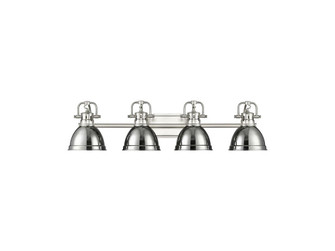 Duncan Four Light Vanity in Pewter (62|3602-BA4 PW-CH)