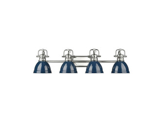 Duncan Four Light Vanity in Chrome (62|3602-BA4 CH-NVY)