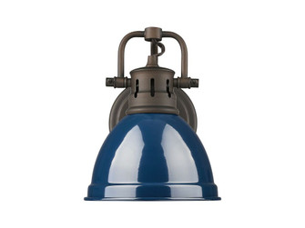 Duncan One Light Vanity in Rubbed Bronze (62|3602-BA1 RBZ-NVY)