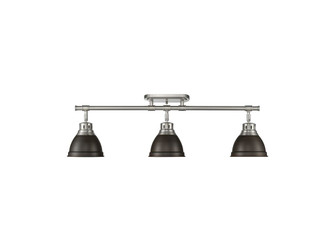 Duncan Three Light Semi-Flush Mount in Pewter (62|3602-3SF PW-RBZ)
