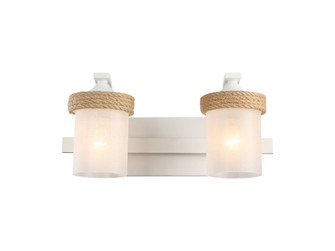 Chatham Two Light Vanity in Natural White (62|1048-BA2 NWT-CS)