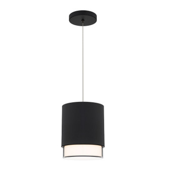 Cloak LED Pendant in Black (34|PD-58509-30-BK)