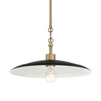 York One Light Pendant in Dark Matte Black (7|296-858)