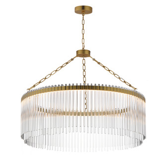 Jolie LED Pendant in Natural Aged Brass (16|38423CLNAB)