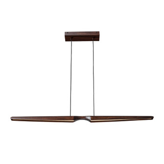 Dakota LED Linear Pendant in Walnut (347|LP21647-WT-UNV)