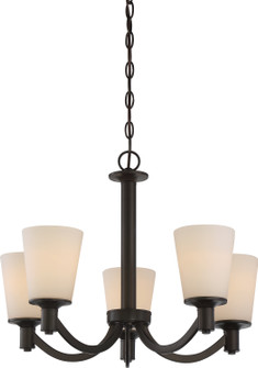 Laguna Five Light Chandelier in Forest Bronze (72|60-5925)