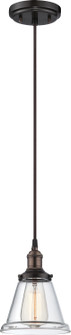 Vintage One Light Pendant in Rustic Bronze (72|60-5502)