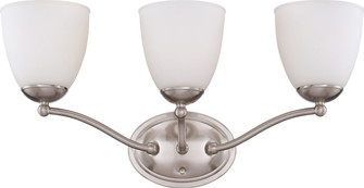 Patton Three Light Vanity in Brushed Nickel (72|60-5033)