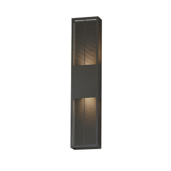 Grate LED Outdoor Wall Sconce in Architectural Bronze (86|E30395-ABZ)
