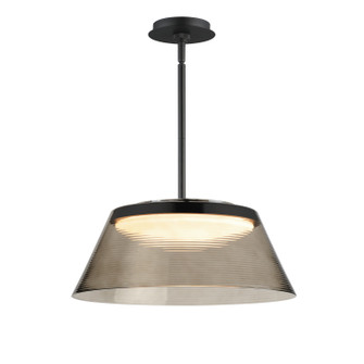 Jensen LED Pendant in Black (86|E22088-138BK)
