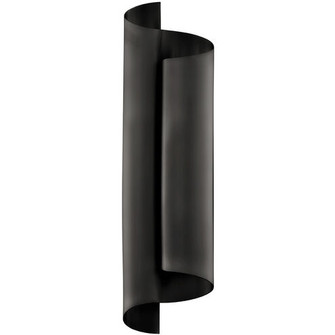 Pirouette LED Wall Sconce in Black (281|WS-94524-27-BK)